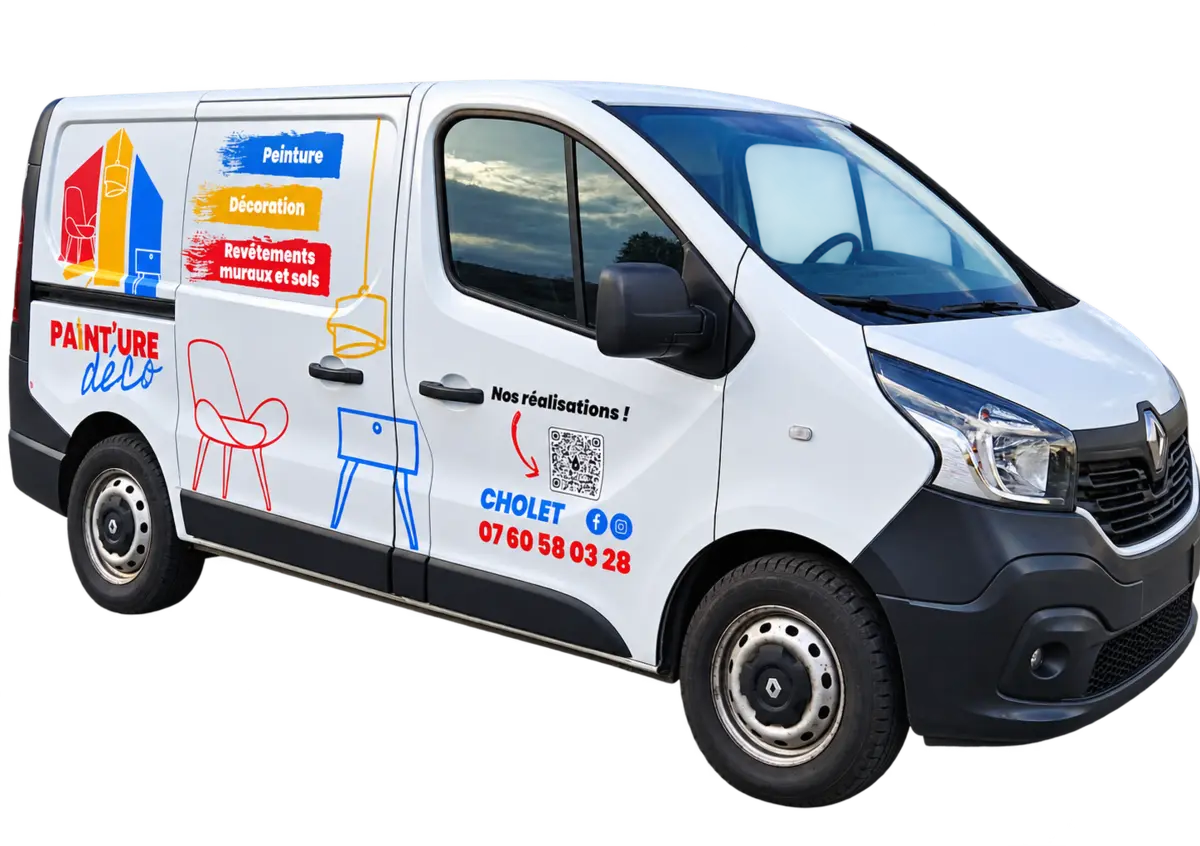 Le camion Paint'ure Déco, peintre à Cholet